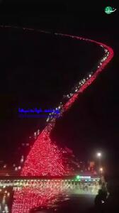 ترافیک شدید در بزرگراه چین در پی بازگشت مردم از تعطیلات