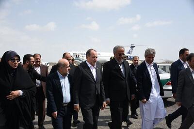 وزیر جهاد کشاورزی وارد سیستان و بلوچستان شد