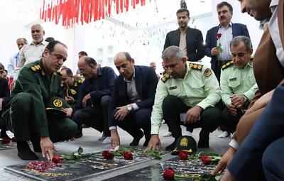 مراسم غبارروبی قبور مطهر شهدای خلیج فارس برگزار شد