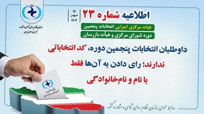 میگنا - کد انتخاباتی نداریم!