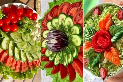 ایده چیدمان و دیزاین سالاد کاهو برای ضیافت های خاص و اعیونی؛ سفره رنگ و لعاب دار شیک
