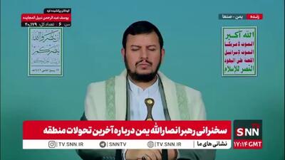 رهبر انصارالله یمن: خروج اسرائیل از غزه در سال ۲۰۰۵، نتیجه مقاومت و فداکاری مردم این منطقه بود