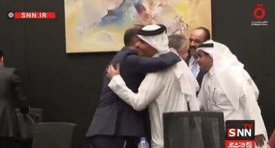 تصاویری از حضور هیات های قطری، مصری، ترکیه‌ای، فلسطینی و اسرائیلی در آستانه امضای توافق آتش بس غزه در مصر + فیلم