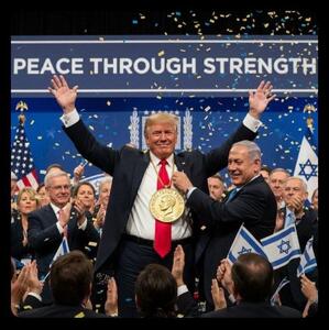  صفحه رسمی نتانیاهو: ترامپ شایسته صلح نوبل است!