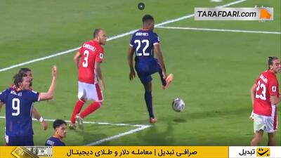 گل دوم کودی خاکپو به مالت از روی نقطه پنالتی (مالت 0-2 هلند)