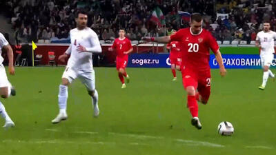 گل اول روسیه به ایران توسط وروبیف