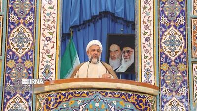 خطیب موقت ایلام: چهره دروغین مدعیان حقوق بشر در غزه آشکار شد
