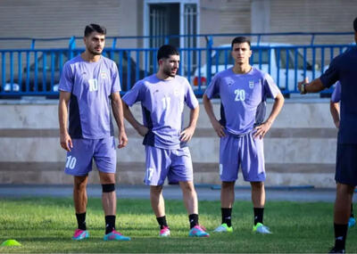 آثار زخم در حوالی چشم ملی‌پوش استقلال