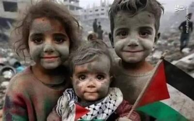 شادی کودکان غزه پس از آتش بس و توقف جنگ +فیلم - اکونیوز