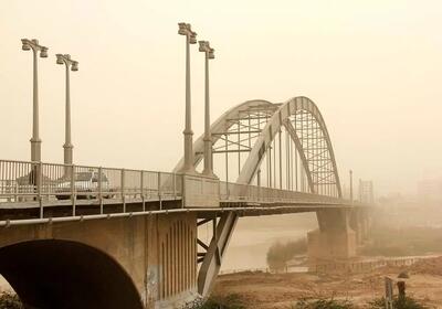 هوای خوزستان در وضعیت بنفش