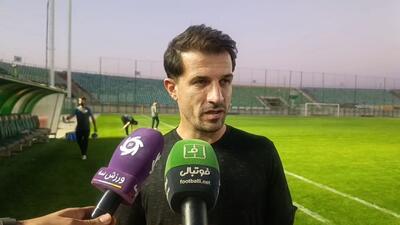صحبت های قاسم حدادی فر سرمربی ذوب آهن پس از تساوی با تیم امید