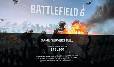 بازی Battlefield 6 در لحظات اوج از سیستم صف برای پایداری سرورها استفاده می‌کند - گیمفا