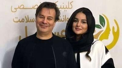 تصویر روز | عکس عجیب از مراسم عروسی «پیمان قاسم خانی و میترا ابراهیمی» | گلی شی