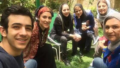 تصویر روز | تغییر چهره جذاب یاسمینا باهر بازیگر نقش  آتوسا   سریال دیوار به دیوار | گلی شی