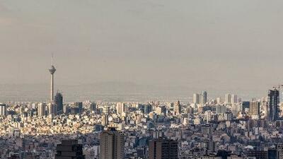 هوای تهران در وضعیت نارنجی قرار دارد