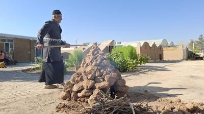 آیین سنتی تاریخی «دَمَه‌ دِر کَری» دلیجان+ فیلم