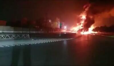 اولین تصاویر از انفجار مهیب بمب در پاکستان