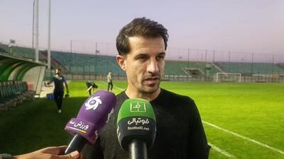 صحبت های قاسم حدادی فر سرمربی ذوب آهن پس از تساوی با تیم امید