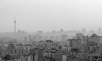 کیفیت هوای تهران در وضعیت ناسالم قرار گرفت
