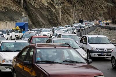 وضعیت ترافیکی در محورهای شمالی؛ چالوس سنگین و هراز روان