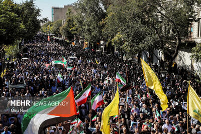 راهپیمایی «بشارت نصر» در تبریز