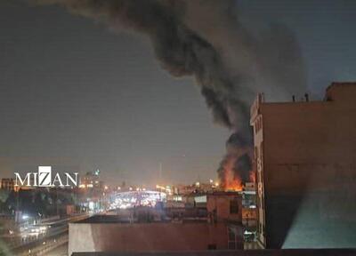 سخنگوی سازمان آتش‌نشانی: حریق شرق تهران مربوط به انبار ضایعات بود