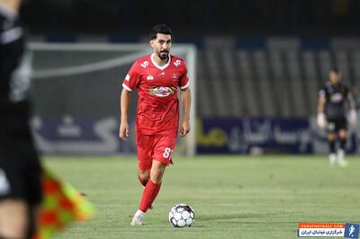 رضا شکاری به دلیل مصدومیت در تمرین پرسپولیس غایب بود