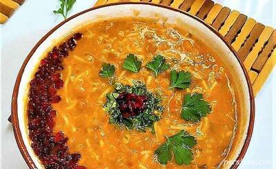 طرز تهیه سوپ جو پرک خوشمزه برای مهمانی به روش رستورانی