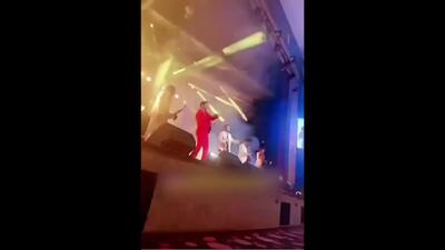 فیلم / حرکات موزون و بمب انرژی لیلا اوتادی در کنسرت خواننده محبوبش فرزاد فرزین/ یه دونه حساس من عشق من خاص من ...