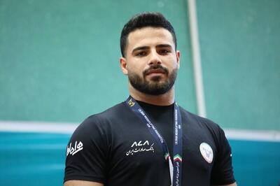 علیرضا معینی رکورد جهان را شکست و به مدال طلا رسید