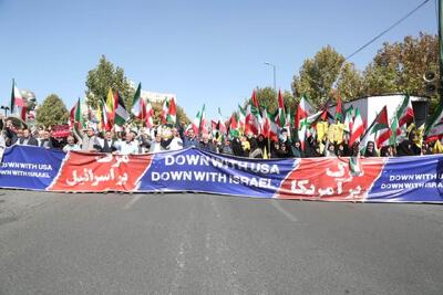 برگزاری پر شور راهپیمایی بشارت نصر در زنجان+فیلم