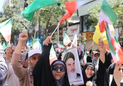 راهپیمایی «بشارت نصر» در شیراز برگزار شد / فریاد حمایت از غزه در قلب فارس