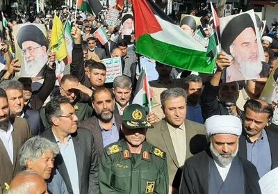 راهپیمایی «بشارت نصر» در اردبیل - تسنیم