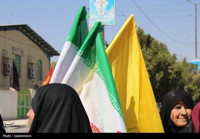 خروش خوزستان در راهپیمایی بشارت نصر؛ طنین حمایت از فلسطین در سراسر استان - تسنیم