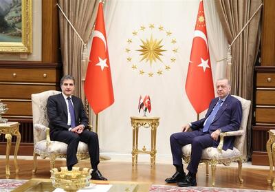 بارزانی و اردوغان از سرگیری صادرات نفت اقلیم کُردستان را بررسی کردند - تسنیم