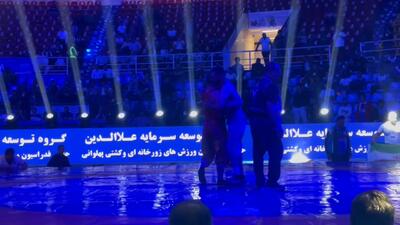 صحرایی قهرمان کشتی پهلوانی آسیا شد