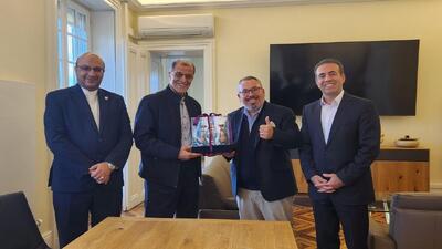 دیدار رئیس و دبیرکل کمیته ملی المپیک ایران با رئیس فدراسیون جهانی والیبال