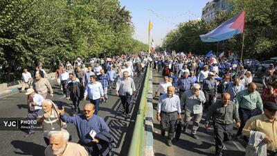 راهپیمایی «بشارت نصر» - تهران