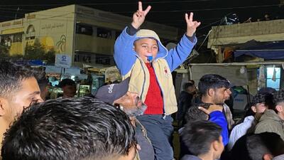 غزه پس از ۲ سال نسل‌کشی، غرق در شادی+ ویدیو