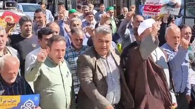 راهپیمایی بشارت نصر امروز در گلستان