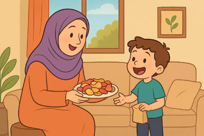 چیپس میوه‌های خوشمزه مامان  
