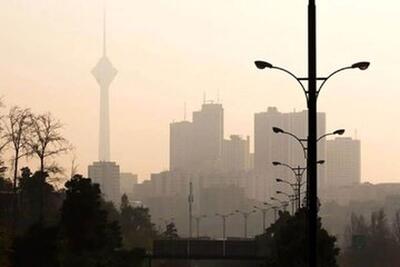هواشناسی استان تهران درباره آلودگی هوا اطلاعیه داد