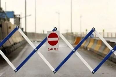 تردد از این مسیرها به سمت مازندران ممنوع شد
