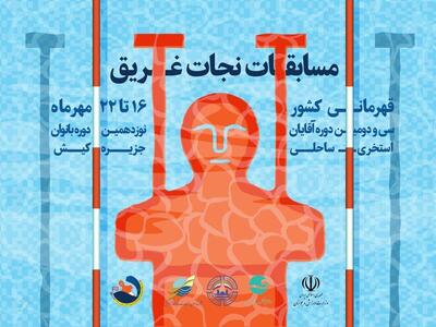 رونمایی از چهره های برتر رقابت های نجات غریق قهرمانی 