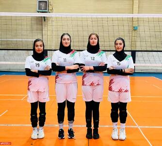 دعوت چهار والیبالیست دختر کرمانشاهی به اردوی تیم ملی دانش‌آموزی