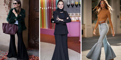 شلوار نازنین بیاتی، ترند محبوب سلبریتی‌های جهان؛ شلوار بل باتم چیست؟ - چی بپوشم