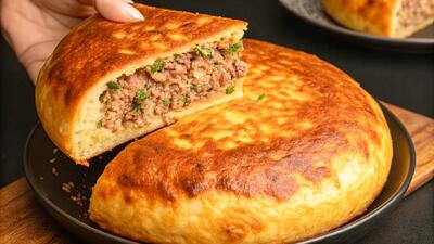 غذا با سیب زمینی / فقط با ۳ تا تخم مرغ و ۳ تا سیب زمینی ناهار مجلسی بپز
