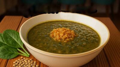 طرز تهیه عدسی اسفناج خوشمزه فقط با چند ماده ساده!