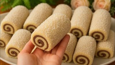 یه شیرینی نرم و خوش عطر؛ باور نمیکنی چقدر خوشمزه ست!