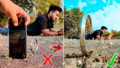 ۵ ایده عکاسی حرفه ای با موبایل / عکاسی در فضای باز مانند آتلیه ها با موبایل